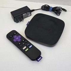 Roku Premiere 4K 4620X Streaming Player Remote Power Cord
