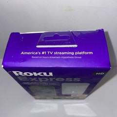 Roku Express HD Streaming Media Player HDMI Cable Remote 3930R SEALED New