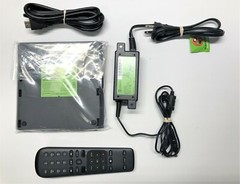 LOT of 2 AT&T Direct TV Streaming Box C71KW-400 Includes Remote & Power Adapter