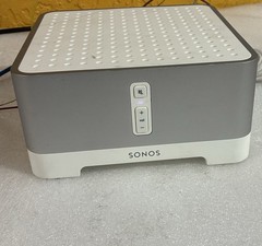 Sonos CONNECT:AMP Wireless Multi-Room Audio Amplifier White Tested Working