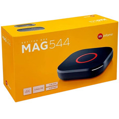 Infomir MAG544-W3 4K HDR IPTV Set Box UHD WiFi 5G TV Receiver Multimedia Player