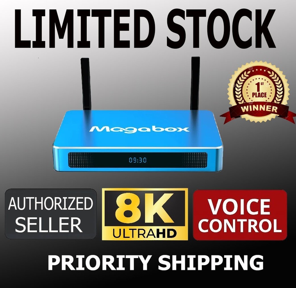 2026 TV MAGABOX MG5 MAX, 8K, 4GB RAM, 128G Wi‑Fi 6, Voice Remote, Fast Ship