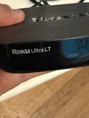 Roku Ultra LT HD 4K HDR Media Streamer Works Great , No Remote