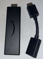 Amazon Fire Stick Gen 2 E9L29Y-Voice Remote-HDMI Extender-USB Cable/Plug-Tested