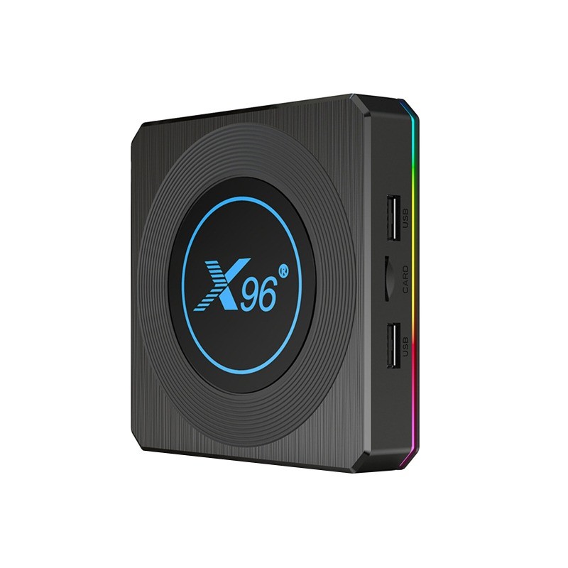 Android 11.0 X96-X4 Dual WiFi Ethernet 1000M 32GB S905X4 UHD 8K TV USA EU PLUG
