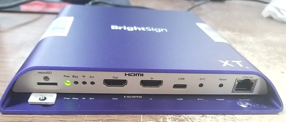 BrightSign (XT4) XT1144 Digital Signage Player Network Media. Unit ONLY! *READ⬇️