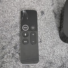 Apple TV 4K A1842 32GB Black Media Streamer With Power Cable & Remote – READ