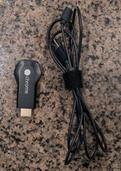 Google Chrome Chromecast H2G2-42 HDMI Streaming Media Player Stick & Pwr Cord