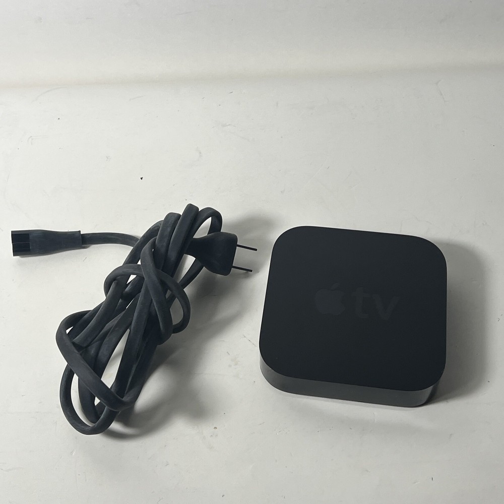 Apple TV A1378 Black 2nd Generation 8GB 720p HD Media Streamer without Remote
