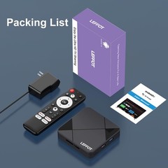 Android 14.0 Tv 2025 Leffot Rk3518 4K Ultra Hd Streaming Device For Tv 2Gb Ram