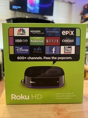 Roku HD (2nd Generation) Streaming Media player SKU/Model# 2500R