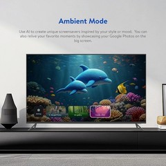 Full HD Streaming Media Player with Google TV, Fast Streaming Performance, 8GB