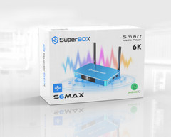 SuperBOX S6 Max Android TV Box 8K -NEW!-64GB Dual WiFi Bluetooth-Voice Remote