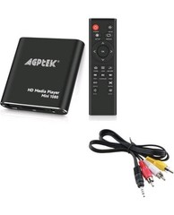 HDMI Media Player, Black Mini 1080p Full-HD Ultra HDMI Digital Media Player