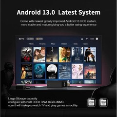 MX10 F3 Dongle TV Inteligente 4K Allwinner H313 60fps 2G+16G