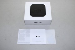 *EMPTY BOX ONLY W/ STICKER/INSERTS* Apple TV MR912LL/A Model: A1625 *EMTPY BOX*