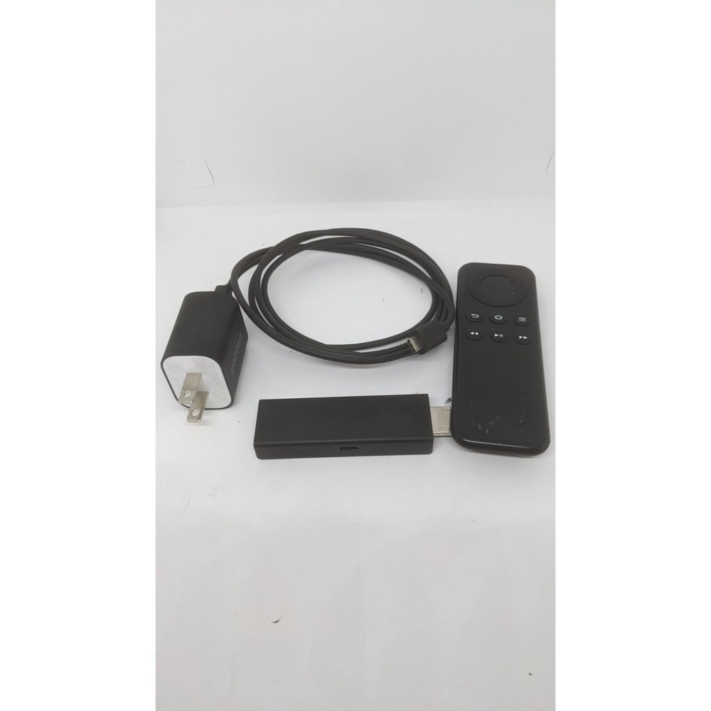 1st Gen Fire Stick Model W87CUN w/ Remote Charger Updated Working Factory Reset
