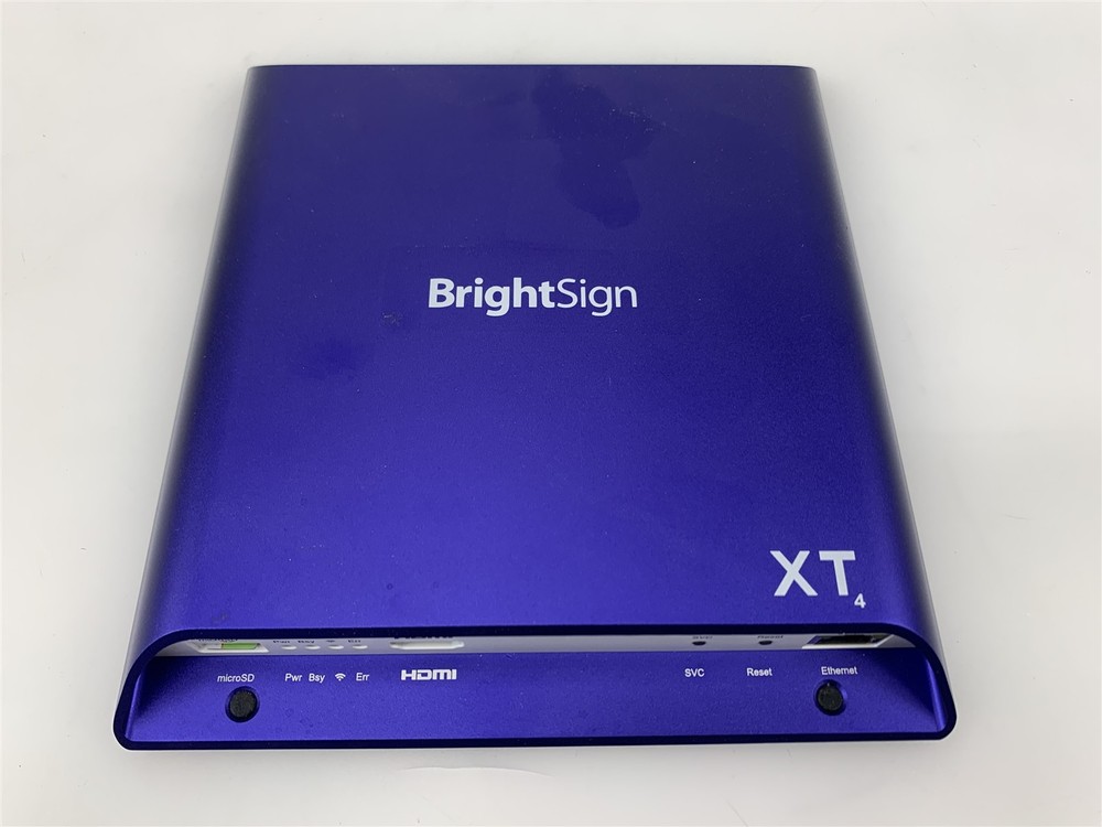 BrightSign XT4 XT244 32GB MicroSD Digital Signage Player