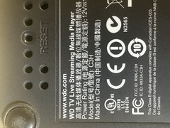 Western Digital WD TV Live Streaming Media Player C3H WDBHG70000NBK