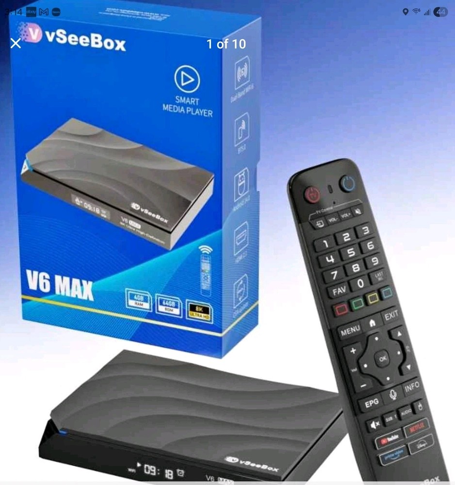 Vseebox Vsee V6 Max – Same Day Shipping Authorized Distributor Accept Offers