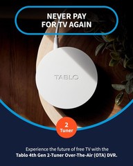 Tablo TV 4th Gen 2-Tuner Over-The-Air (OTA) DVR – Watch, Pause & Record Live …