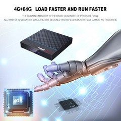8K T95 MAX+ Dual WiFi 4GB/32GB Bluetooth Android 9.0 Streaming Media TV Box