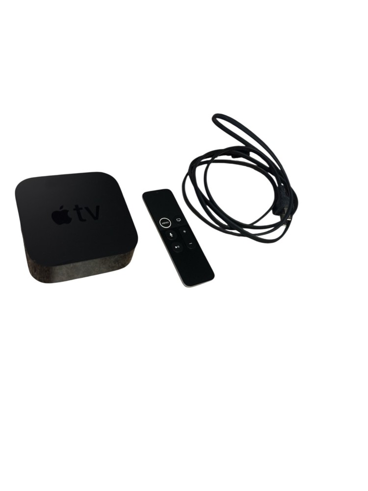 APPLE TV 4K HDR (32GB) Media Streamer Black Model with remote A1842