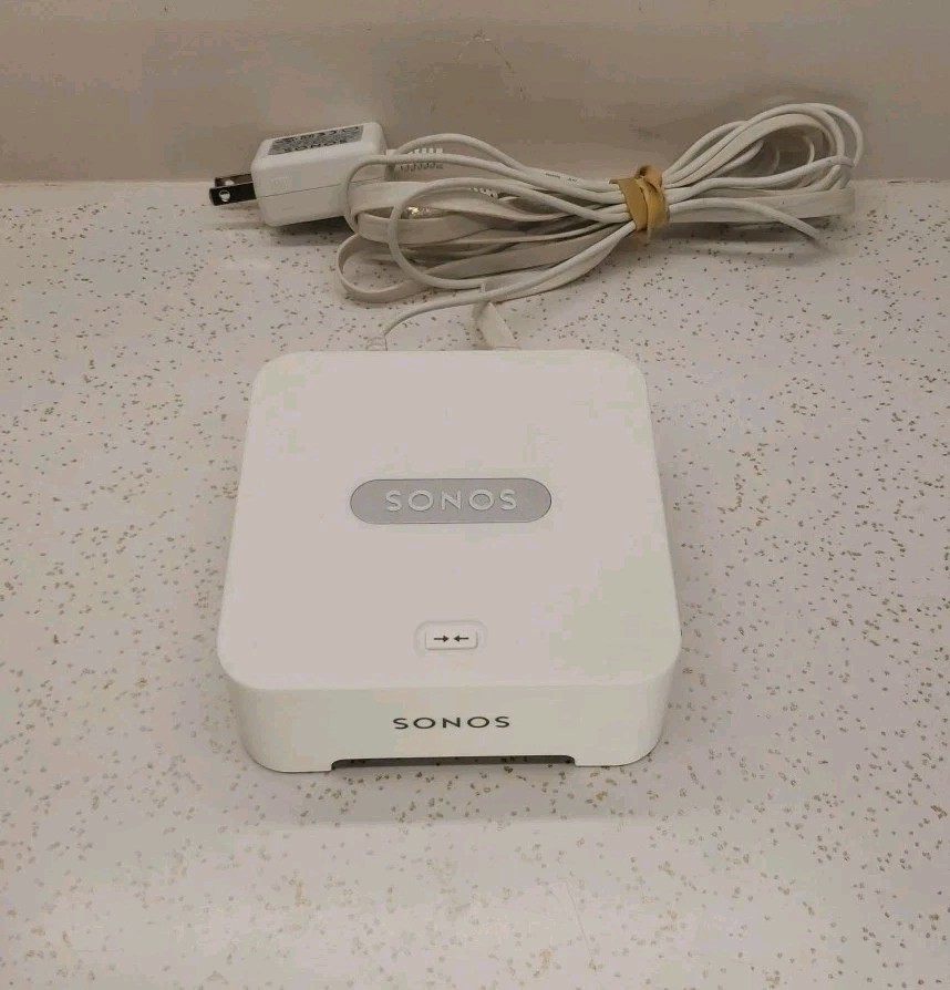 Sonos Bridge White Wireless Hifi Audio With Adapter