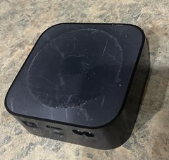 Apple TV Digital Media Streamer-untested For Parts Or Repair
