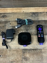 Roku (3rd Generation) Media Streamer 4200X Remote, Power Cord, HDMI Cable