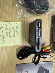 NEUMI Atom 1080P Full-HD Digital Media Player for USB Drives and SD Cards.