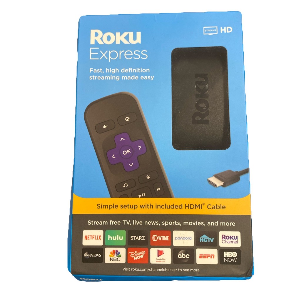 Roku Express HD Streaming Media player