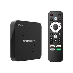 10pcs/lot dhl free G7 mini iATV Android 11 TV Box S905W2 Quad Core 2.4G&5G