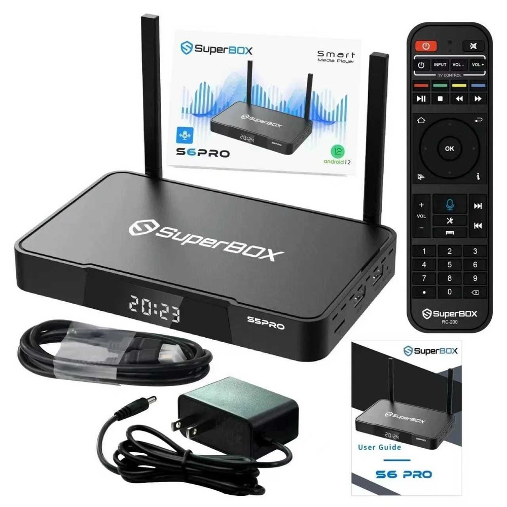 NewSuperBox S6 Pro TV BOX – Authorized Distributor – Ship Same Day Message To Me
