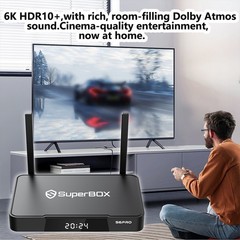 New SuperBox S6 Pro BOX – Authorized Distributor – Free Shipping Message To Me