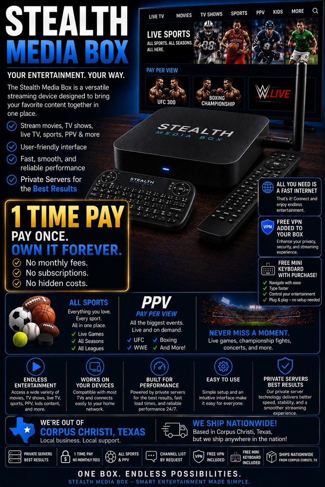 STREAMING BOX(UNLIMITED NO EXPIRE)