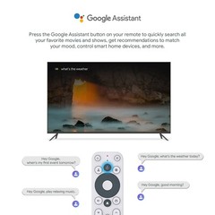 ONN Google TV 4K HD Streaming Box Voice Control Google Assistant (110125667)™