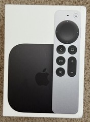 APPLE TV 4K 128GB Media Streamer (3rd Generation) Black BRAND NEW FACTORY SEALED