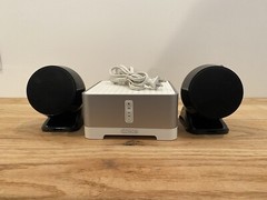 Sonos ZonePlayer ZP120 Streaming Audio Player & TruAudio SAT3-BK Speakers