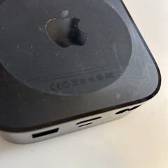 Apple TV a1625 4th Generation with Power Cable Untested lfdc