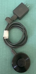 Google Chromecast Audio Media Streamer – RUX-J42 w Ethernet Adapter