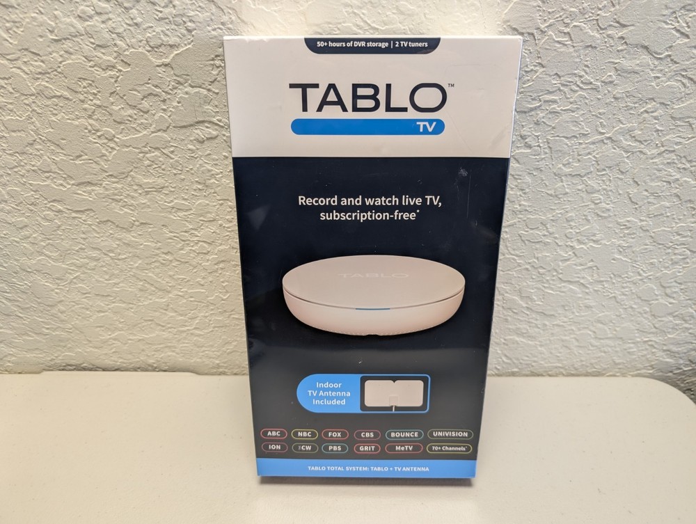 Tablo TV 4th Gen 2-Tuner 128 GB 50 Hour OTA Live TV DVR TF1282B