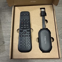 DIRECTV Gemini Air Streaming Device 4K Model P21KW-500 Wth AC Adapter and Remote