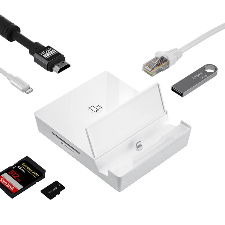 THT-020-1 Multi-functional HD Display Screen Converter with Network Card Functio