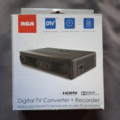 RCA DTA880 Digital TV Converter Recorder HDMI DTV DVR Tuner New Open Box