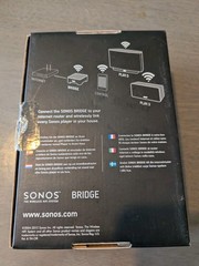 Sonos Bridge White Sonos Wireless Network SW v4.0 EUC In Original Box Powered On