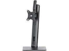 StarTech Free Standing Single Monitor Mount – Height Adjustable Monitor Stand –