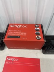 Sling Media Slingbo M1 Digital HD Media Streamer Lot Of 2 Power tested Read!