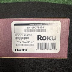 Roku LT Media Streamer 2400X w/ Remote – New In Box