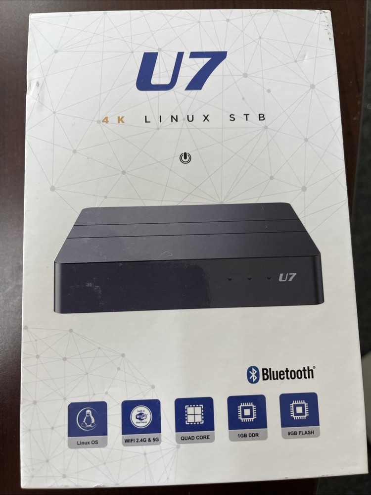 U7 4K Linux STB Streaming Media Player Box